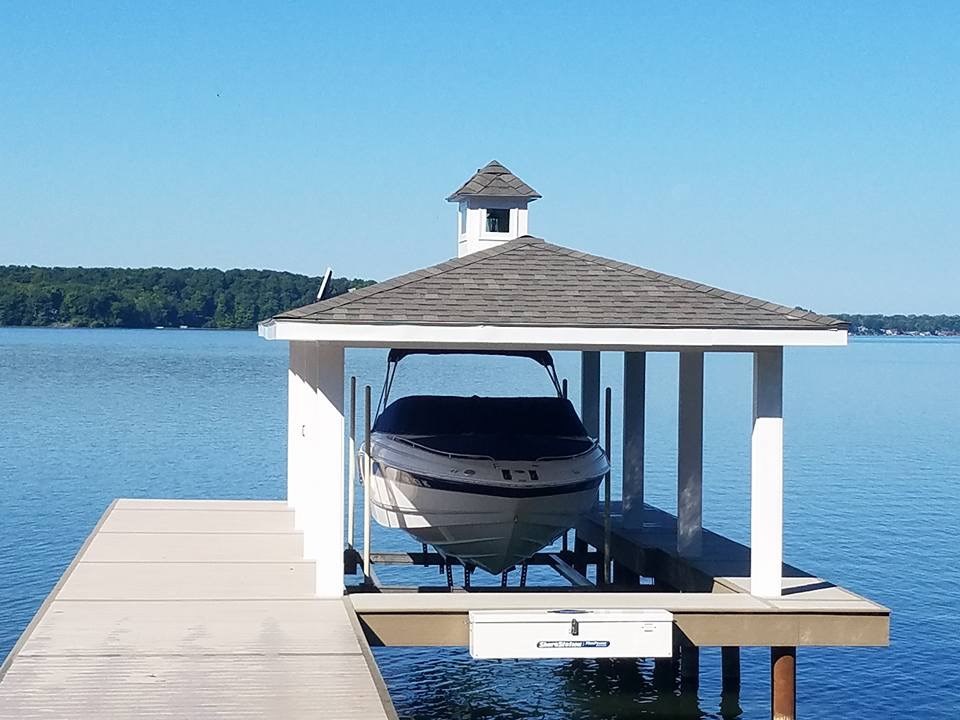 Boat House Lifts Permanent Boat Lifts ShoreStation®